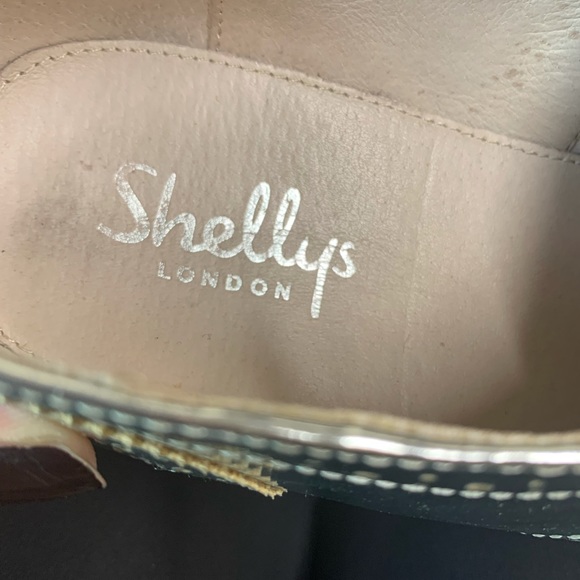 Silver platform sneakers - Picture 5 of 6